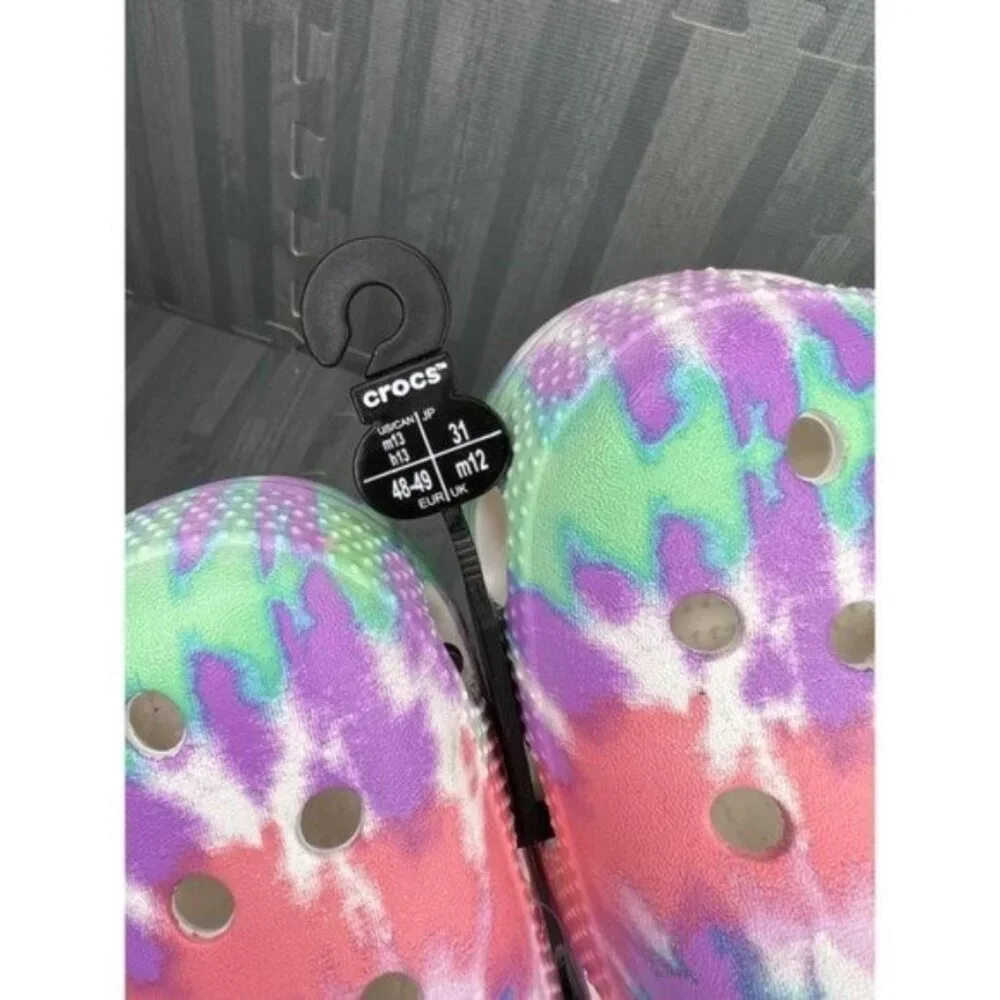 Crocs Clogs  Men's Size 13 Tie Dye